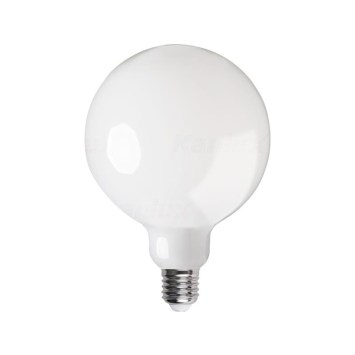 LED žiarovka XLED Kanlux, 11W, E27,G125, 230V, denná biela, Svetelný LED zdroj